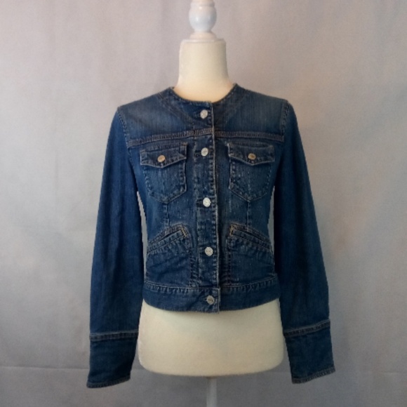 gap stretch denim jacket